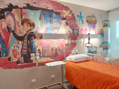 the new Pediatric Onco‑hematology Day Hospital at the 'Infermi' Hospital in Rimini